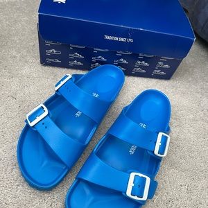 Birkenstock Arizona EVA Scuba Blue Size 11M